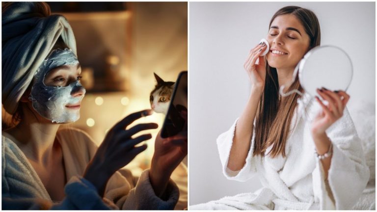 아침과 저녁 스킨케어: 시간대가 피부에 미치는 영향